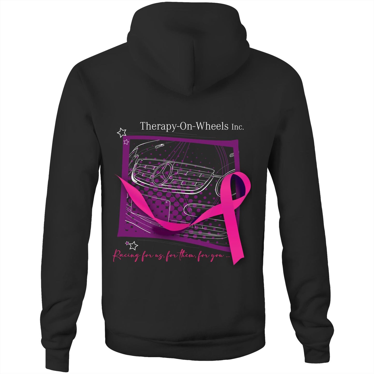 Hellcat Sketch - Pocket Hoodie