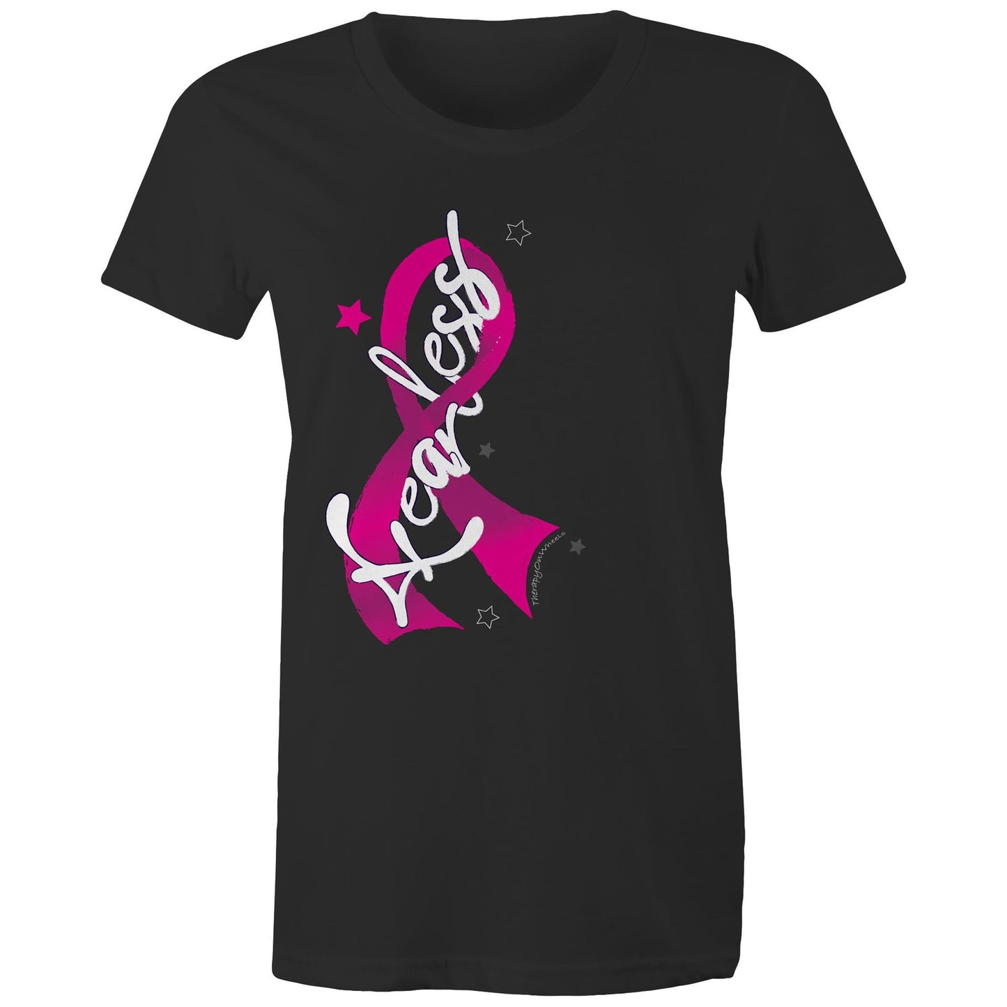 Fearless Pink Ribbon - Women's Tee