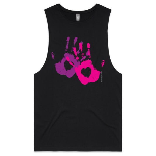 Hand Print - Muscle Tee
