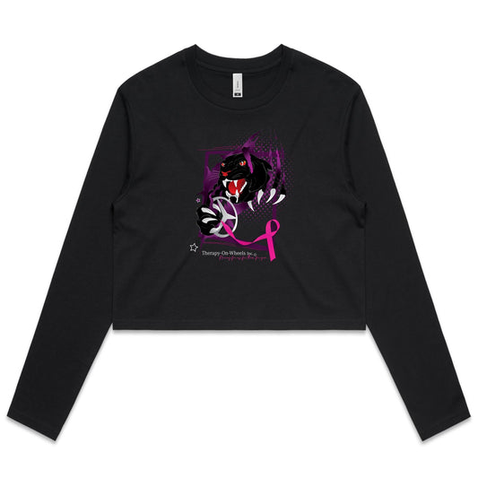 Hellcat Mercedes - Women's Long Sleeve Crop