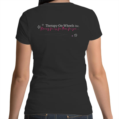 Hellcat Sketch - Women's Scoop Neck T-shirt